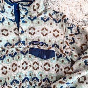 Patterned Fleece Patagonia Pullover